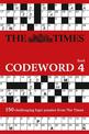 The Times Codeword 4: 150 cracking logic puzzles (The Times Puzzle Books)