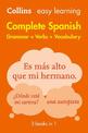Easy Learning Spanish Complete Grammar, Verbs and Vocabulary (3 books in 1): Trusted support for learning (Collins Easy Learning