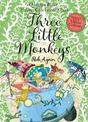 Three Little Monkeys Ride Again: Book & CD