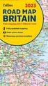 2023 Collins Road Map of Britain: Folded Road Map (Collins Road Atlas)
