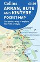Arran, Bute and Kintyre Pocket Map: The perfect way to explore the Firth of Clyde