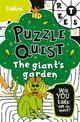 The Giant's Garden: Solve more than 100 puzzles in this adventure story for kids aged 7+ (Puzzle Quest)