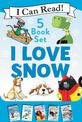 I Love Snow: I Can Read 5-Book Box Set