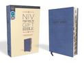 NIV, Premium Gift Bible, Leathersoft, Navy, Red Letter, Thumb Indexed, Comfort Print: The Perfect Bible for Any Gift-Giving Occa