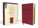 NIV, Premium Gift Bible, Leathersoft, Burgundy, Red Letter, Thumb Indexed, Comfort Print: The Perfect Bible for Any Gift-Giving