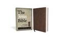 The Jesus Bible, NIV Edition, Leathersoft, Brown