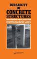 Durability of Concrete Structures: Investigation, repair, protection