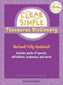 The Clear and Simple Thesaurus Dictionary: Revised! Fully Updated!
