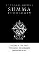 Summa Theologiae: Volume 18, Principles of Morality: 1a2ae. 18-21