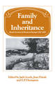 Family and Inheritance: Rural Society in Western Europe, 1200-1800