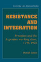 Resistance and Integration: Peronism and the Argentine Working Class, 1946-1976