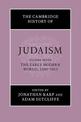 The Cambridge History of Judaism: Volume 7, The Early Modern World, 1500-1815