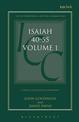 Isaiah 40-55 Vol 1 (ICC): A Critical and Exegetical Commentary