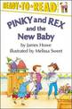 Pinky and Rex and the New Baby: Ready-to-Read Level 3