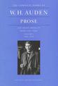 The Complete Works of W. H. Auden, Volume 1: Prose and Travel Books in Prose and Verse: 1926-1938