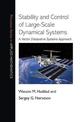 Stability and Control of Large-Scale Dynamical Systems: A Vector Dissipative Systems Approach
