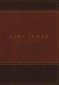 KJV, The King James Study Bible, Leathersoft, Brown, Red Letter, Full-Color Edition: Holy Bible, King James Version
