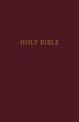 KJV, Pew Bible, Large Print, Hardcover, Burgundy, Red Letter, Comfort Print: Holy Bible, King James Version