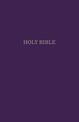 KJV, Gift and Award Bible, Leather-Look, Purple, Red Letter, Comfort Print: Holy Bible, King James Version
