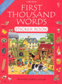 First Thousand Words: Sticker Book