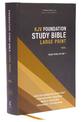 KJV, Foundation Study Bible, Large Print, Hardcover, Red Letter, Thumb Indexed, Comfort Print: Holy Bible, King James Version