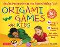Origami Games for Kids Kit: Action Packed Games and Paper Folding Fun! [Origami Kit with Book, 48 Papers, 75 Stickers, 15 Exciti