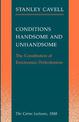 Conditions Handsome and Unhandsome: The Constitution of Emersonian Perfectionism