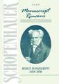 Schopenhauer: Manuscript Remains (V3): Berlin Manuscripts (1818-183)