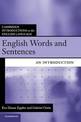 English Words and Sentences: An Introduction