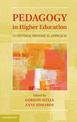 Pedagogy in Higher Education: A Cultural Historical Approach