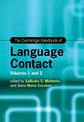 The Cambridge Handbook of Language Contact 2 Volume Hardback Set