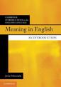 Meaning in English: An Introduction