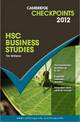 Cambridge Checkpoints HSC Business Studies 2012