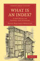 What is an Index?: A Few Notes on Indexes and Indexers