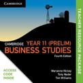 Cambridge Preliminary Business Studies Teacher Resource (Card)