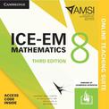ICE-EM Mathematics Year 8 Online Teaching Suite Card