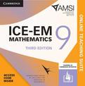 ICE-EM Mathematics Year 9 Online Teaching Suite Card