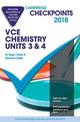 Cambridge Checkpoints VCE Chemistry Units 3 and 4 2018 and Quiz Me More