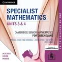 CSM QLD Specialist Mathematics Units 3 and 4 Online Teaching Suite (Card)