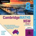 CambridgeMATHS NSW Stage 4 Year 8 Digital Card