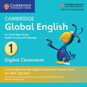 Cambridge Global English Stage 1 Cambridge Elevate Digital Classroom Access Card (1 Year): for Cambridge Primary English as a Se