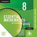 Essential Mathematics for the Australian Curriculum Year 8 Online Teaching Suite Card
