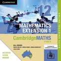CambridgeMATHS NSW Stage 6 Extension 1 Year 12 Online Teaching Suite Card