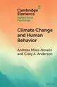 Climate Change and Human Behavior: Impacts of a Rapidly Changing Climate on Human Aggression and Violence