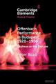 Offenbach Performance in Budapest, 1920-1956: Orpheus on the Danube