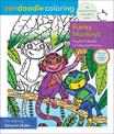 Zendoodle Coloring: Funky Monkeys: Playful Primates to Color and Display
