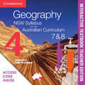 Geography NSW Syllabus for the Australian Curriculum Stage 4 Years 7 & 8 Digital Teacher Edition (Card)