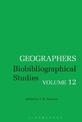 Geographers: Biobibliographical Studies, Volume 12