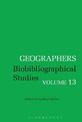 Geographers: Biobibliographical Studies, Volume 13