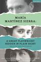 Maria Martinez Sierra: A Great Playwright Hidden in Plain Sight: Three Plays from Spanish Theatre's Silver Age